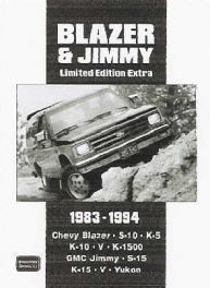 Blazer & Jimmy 1983-1994 Limited Edition Extra