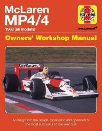 Mclaren MP4/4 1988 F1 Car (all models) Owners Workshop Manual.