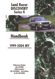 Land Rover Discovery Series 2 1999-2004 MY Handbook