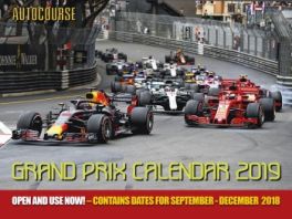 Autocourse 2019 Calendar