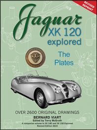 Jaguar XK 120 Explored : The Plates (Revised Reprint)