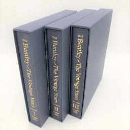 Bentley - The Vintage Years - Third Edition - 3 Volumes - Signed By Clare Hay