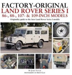 Factory-Original Land Rover Series I  86-, 88-,  107- & 109- Inch Models